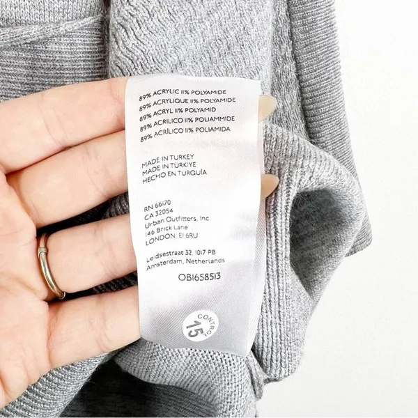 Free People Movement The Recovery Cozy Knit Set Women's XS Gray‎ Luxe Loungewear - Image 8