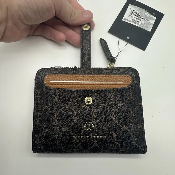 Nanette Lepore Women Brown Wallet One Size - Image 3