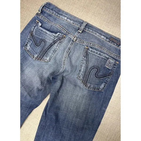 Citizens of‎ Humanity Boho 111 Stretch Low Waist Bootcut Denim Jeans Size 28 Y2k - Image 9