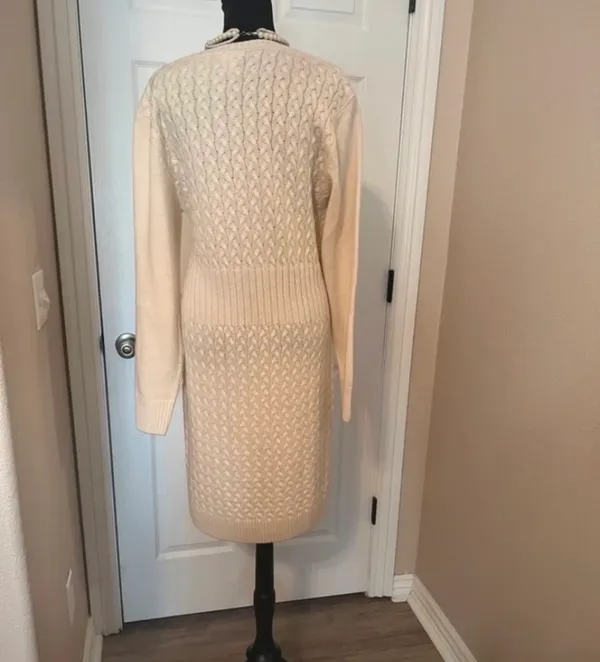 Venus Fall cardigan sweater dress - Image 2