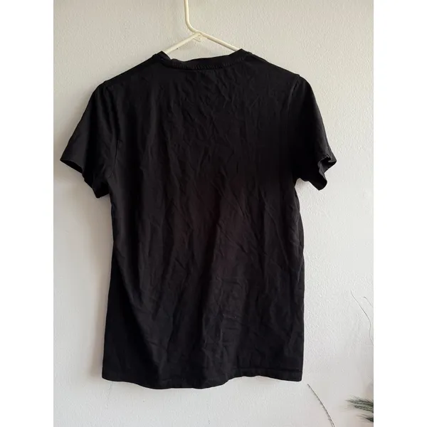 Diesel Mens Small Black Cotton Short Sleeve Crewneck Logo‎ T-Shirt 3160 - Image 3