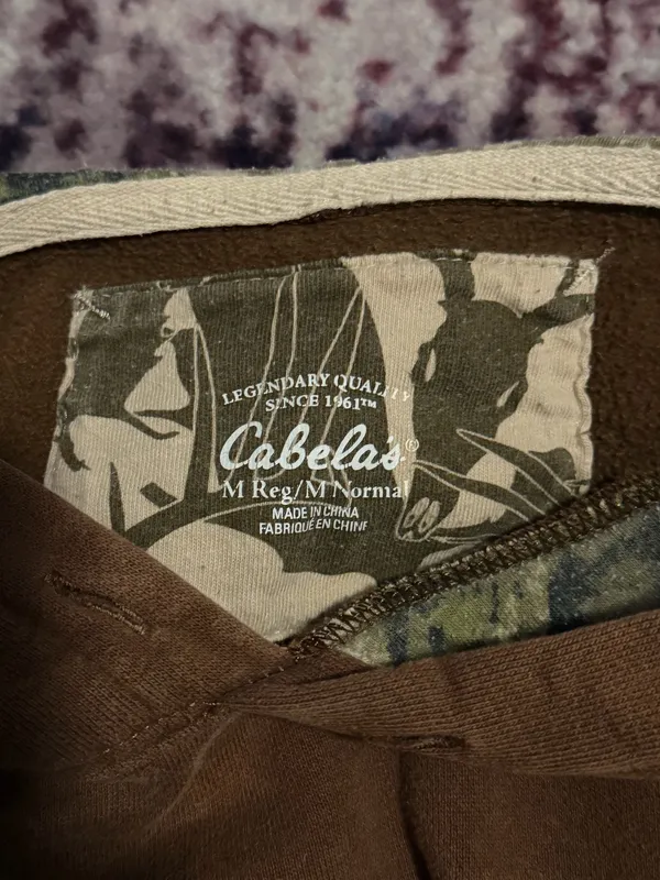 Vintage Cabela's Hoodie Camo - Image 4