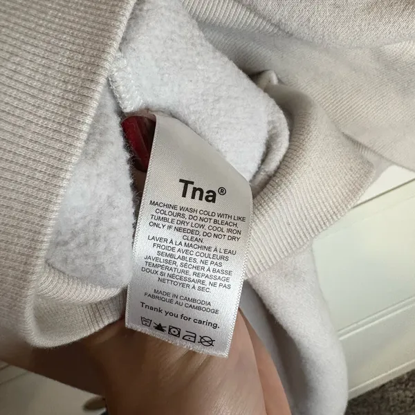Aritzia TNA Cozy Quarter-Zip Top Size small - Image 5