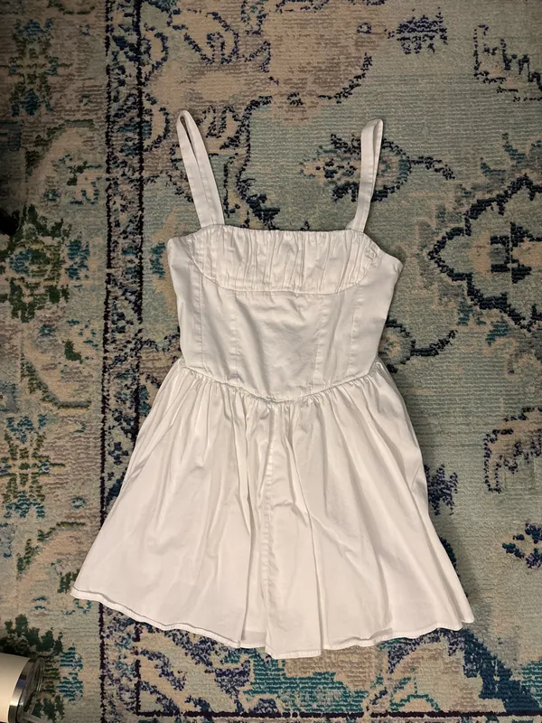 ZARA Dress Mini White - Image 3