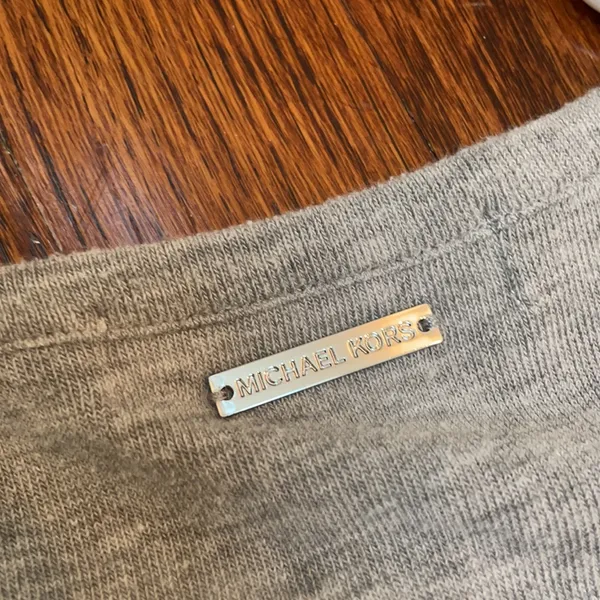 Michael Kors large grey cotton tee - Image 3
