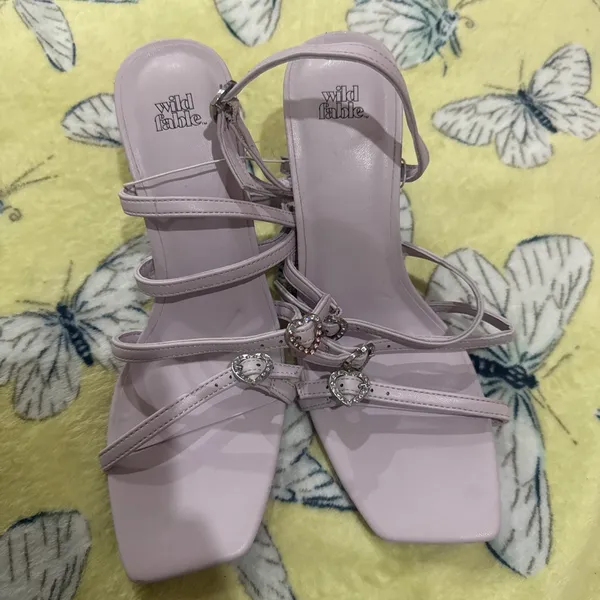 Wild Fable Women’s Lilac Strappy Heeled Sandals – Size 6 - Image 2