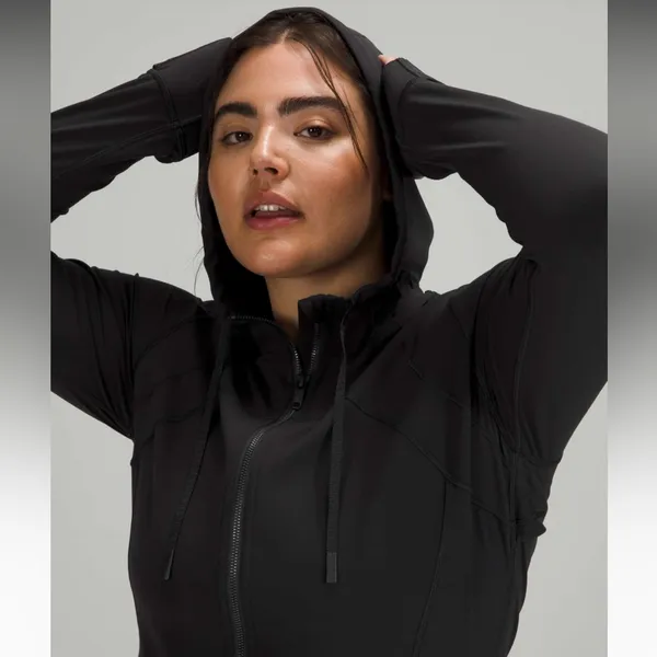 Women’s Lululemon Hooded Define Jacket *Nulu Black Size 4 - Image 5