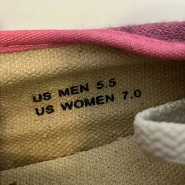 Vans Pink and White‎ Women's Sneakers - Image 10