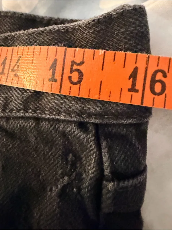 Free People Black Slim Straight Distressed Jeans - Image 6