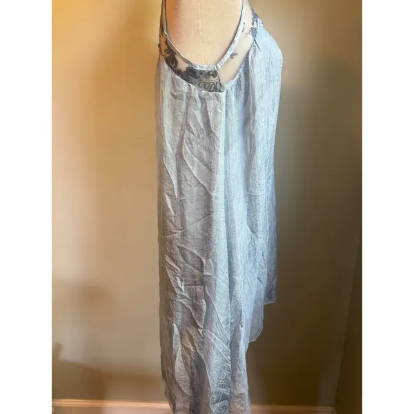Nostalgia Blue Embroidered small boho flowy fairy whimsi romantic lace y2 dainty - Image 2