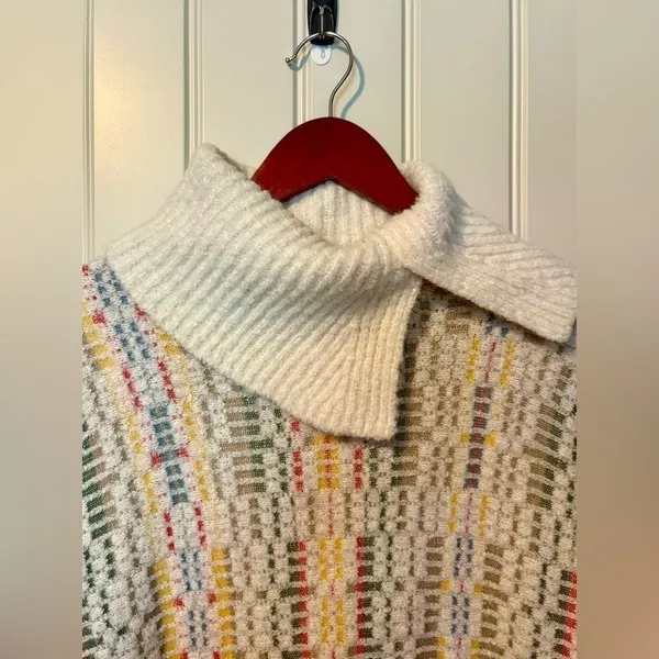 Anthropologie Sleeping on Snow Cream Sweater Pullover - Image 5