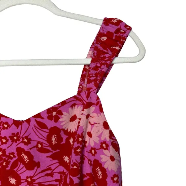 Sugarlips Lover Girl Shania Bustier Cropped Top Size Large Pink Red Sz L New - Image 3