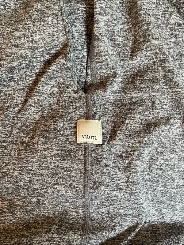 Vuori Women's Performance Joggers-DreamKnit Grey Heather-Size Large - Image 6