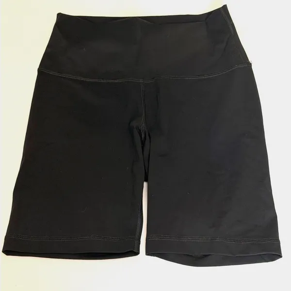 Everlane Perform Bike Shorts Womens M Black High Rise Compression - Image 3