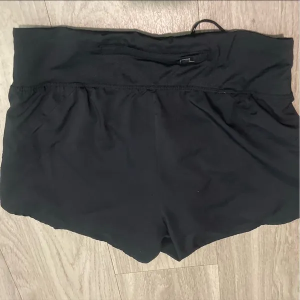 Nike Women's Black Athletic Running Shorts with Drawcord - Image 3
