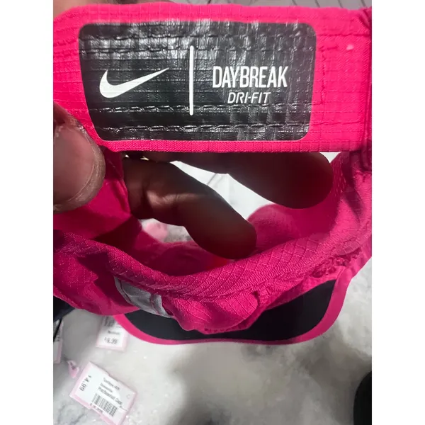 Nike Daybreak Dri-FIT Running Hat Cap Hot Pink Reflective Swoosh Lightweight - Image 6