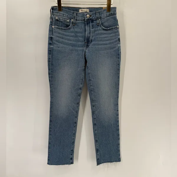 Madewell The Mid-Rise Perfect Vintage Jean in Enmore‎ Wash size 25 NWT - Image 3