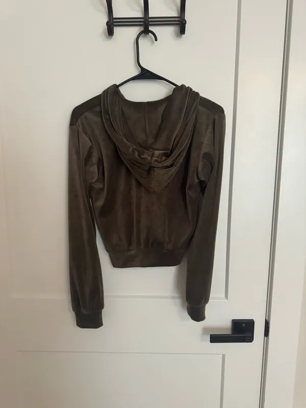H&M Brown zip-up - Image 3