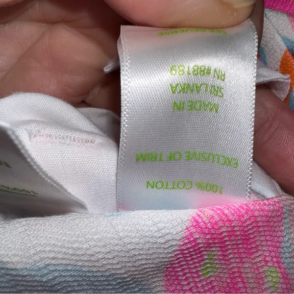 Lilly‎ Pulitzer Callahan Shorts Scuba To Cuba Neon Size 2 - Image 5