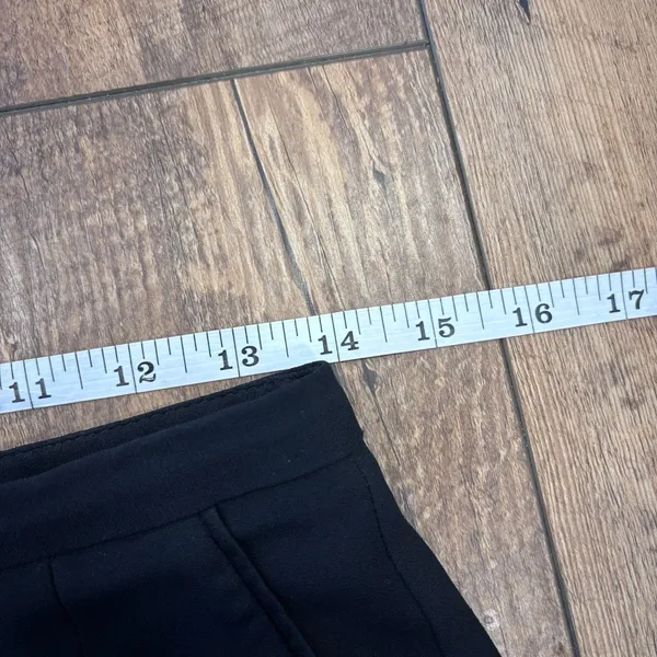 Babaton Aritzia Black Wide Leg Capri Trouser Pants Women's Size 2 Travel Career - Image 7