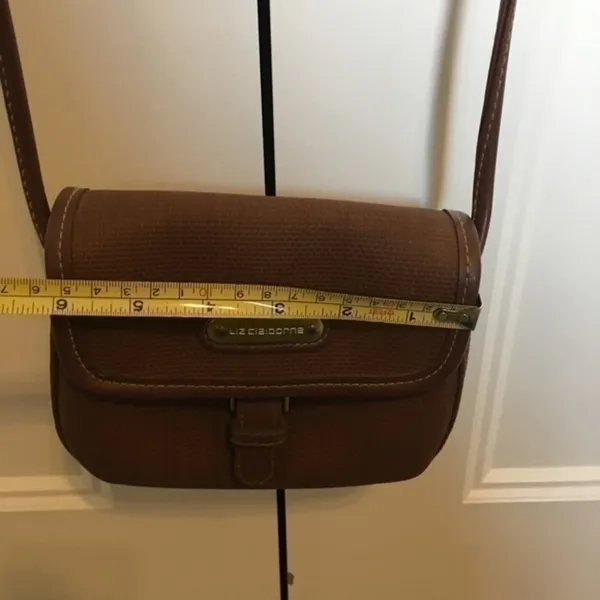 Vintage brown Liz Claiborne crossbody purse - Image 8