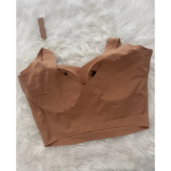 Skims Naked Scoop Tank Bra Ochre Size 5X - Image 7