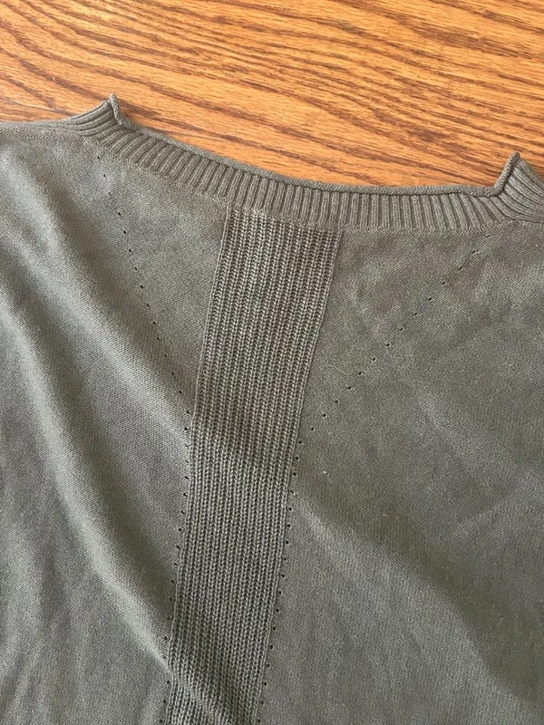 Lululemon Be At East Cashmere Blend Short Sleeve High Low Sweater Size OS - Image 8