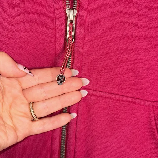 Lululemon Scuba Oversized Full Zip Hoodie Pomegranate m/L - Image 4