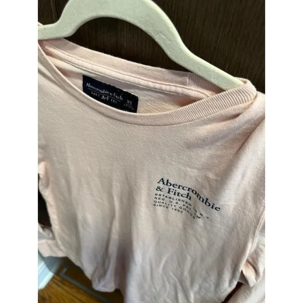 Abercrombie & Fitch soft tee long‎ sleeve size XS - Image 2