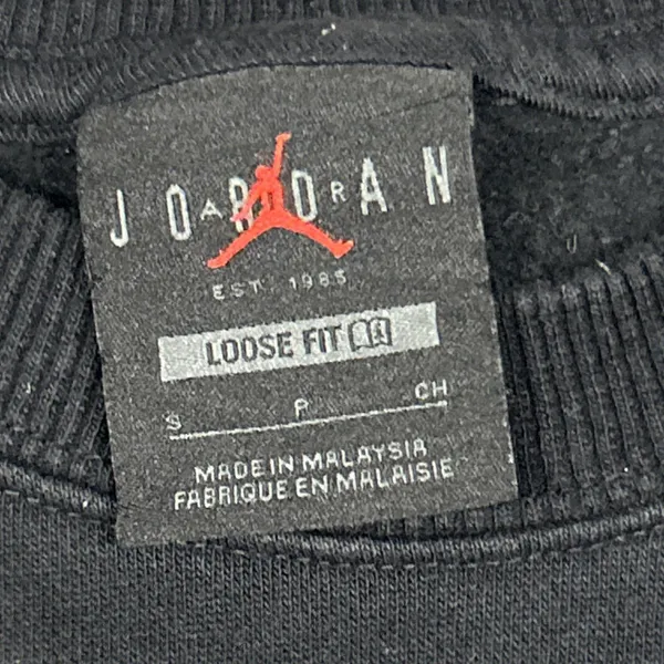 Jordan Womens Small Brooklyn Sweatshirt Artist Series Flight World Tour Fleece - Image 3
