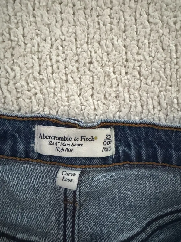 Abercrombie Curve Love Shorts High-Rise - Image 3