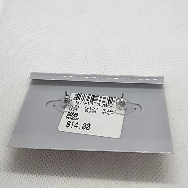 NWT Baxter & Wells Silver & Blue Stud Earrings - Image 4
