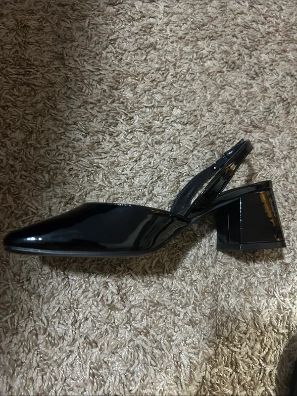 Madden girl black sling back heels - Image 2