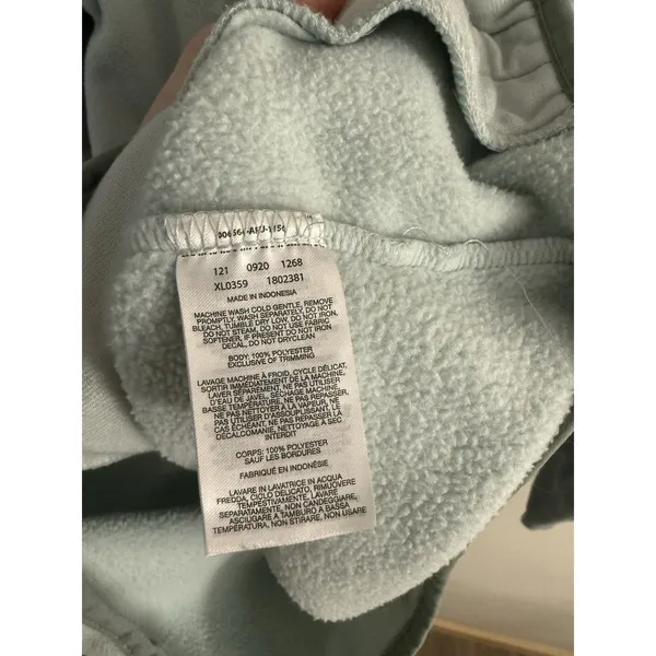 Columbia M Green Fleece‎ Sweatshirt EUC LKN - Image 4