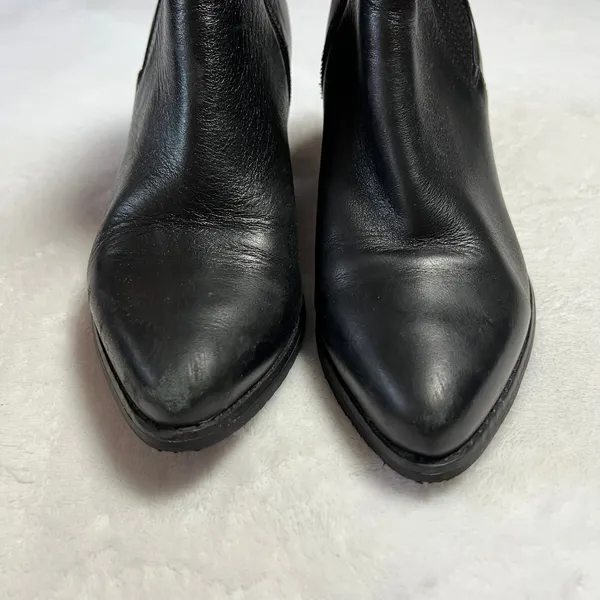 BLONDO Elvina Waterproof Leather Block Heel Ankle Boots Size 6.5M Outdoors - Image 10