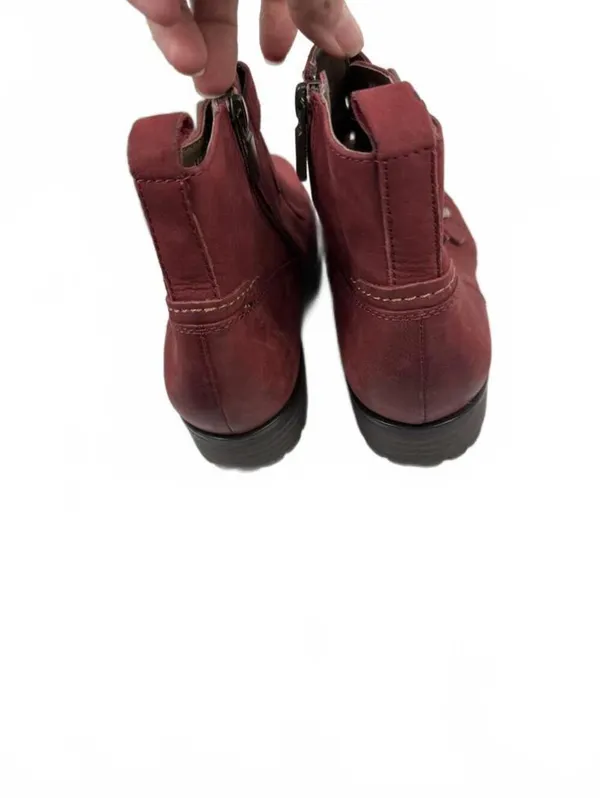 Beautiful Boots by Earthies Size 6 Red - Image 4