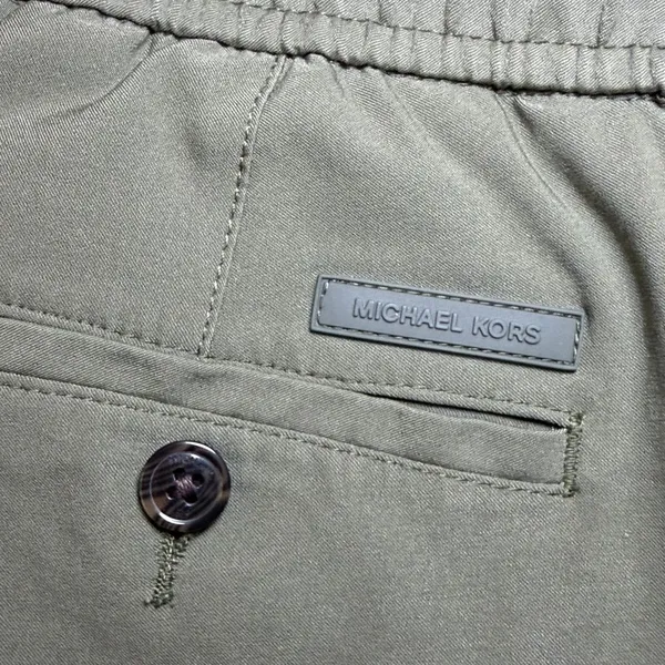Classy Michael Kors Bottoms Olive Green Casual Pants Trousers XS - Image 3