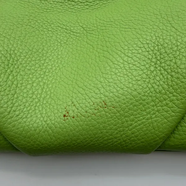 Tory Burch Crossbody Bag Green Pebbled Leather Preppy Classic Colorful Designer - Image 11