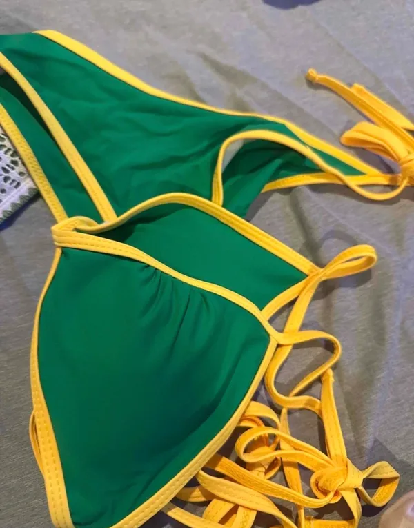 Brazil bikini Green Size M - Image 4