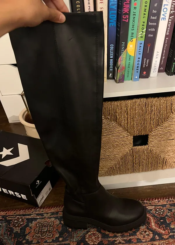 Franco Sarto Black Boots - Image 2