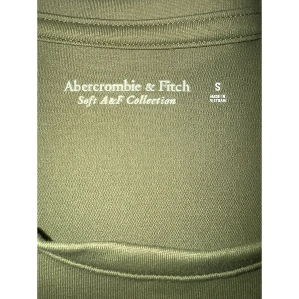 Abercrombie‎ & Fitch Soft A&F Collection Olive Green Sleeveless Bodysuit Small - Image 3