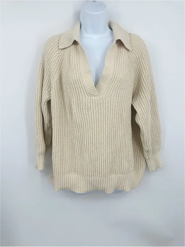 Aerie Sugar Rush Chenille Sweater Size XS Boho Cozy Loungewear - Image 2