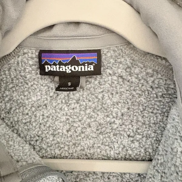 Patagonia‎ Worn Wear womens Jacket Full Zip Large Grey Hiking Outdoors Small - Image 9