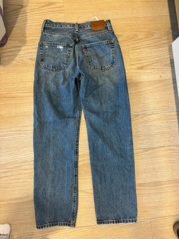 Levi’s Premium Denim 501 Wide Straight Jeans - Image 5