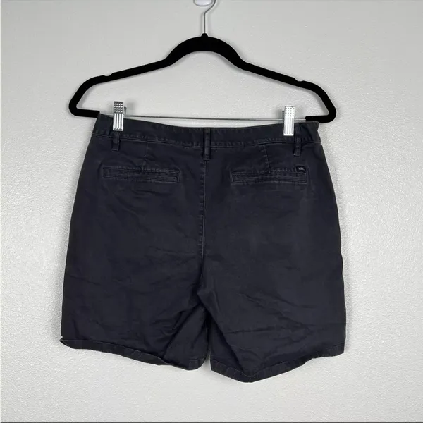 Vans Womens Bermuda Length Skate Shorts‎ Black Sz 7 - Image 3