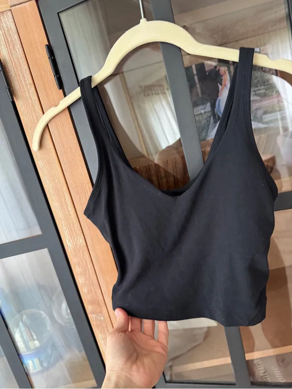 Lululemon align tank top cropped top long line sports bra workout - Image 6