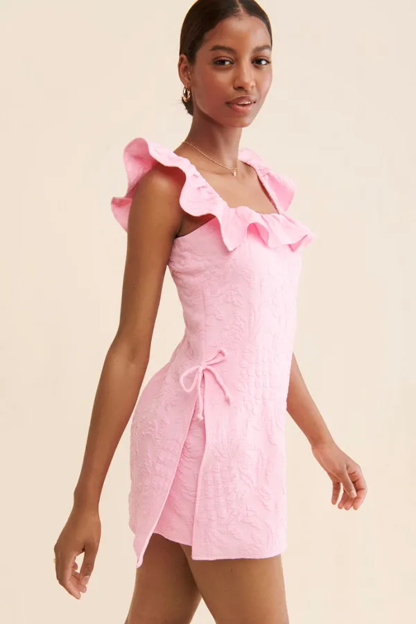 Lilly Pulitzer her pink ruffle dress/romper - Image 2