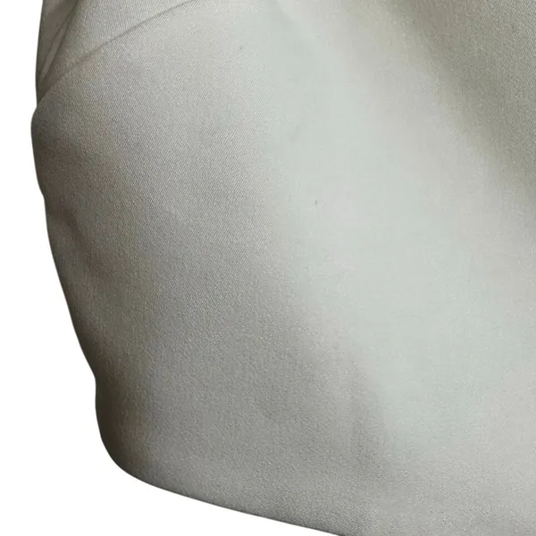House of CB One Shoulder Short Sleeve Crop Top Women's White Size Small - Image 4