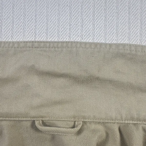 L.L.Bean Women’s Petite XL Jacket Khaki Brown Canvas Utility Field Coat - Image 15