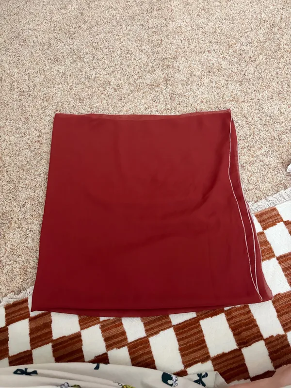 Cowboy Scarf Top Red - Image 6